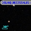 2SLAQ J022554.15-004105.8