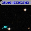 2SLAQ J022625.02-004431.4