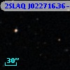 2SLAQ J022716.36-002414.0