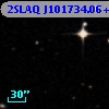 2SLAQ J101734.06+002452.5