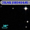 2SLAQ J103414.45-001610.7