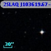 2SLAQ J103619.67-004239.7