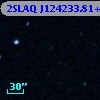 2SLAQ J124233.81+001613.5