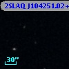 2SLAQ J104251.02+003606.1