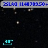 2SLAQ J140709.50+003016.6