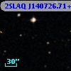 2SLAQ J140726.71+001643.5