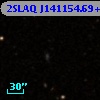 2SLAQ J141154.69+000448.0