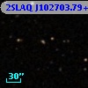 2SLAQ J102703.79+000345.8