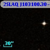 2SLAQ J103100.30-002547.3