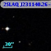 2SLAQ J231140.26-000800.6