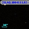 2SLAQ J004111.92-005338.9