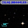 2SLAQ J004445.89-005802.3
