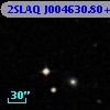 2SLAQ J004630.80+000707.8