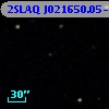 2SLAQ J021650.05-004705.9