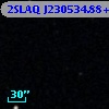 2SLAQ J230534.88+003944.8
