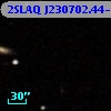 2SLAQ J230702.44-002857.8
