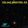 2SLAQ J005705.33-002656.8