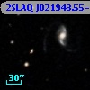 2SLAQ J021943.55-001536.4