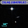 2SLAQ J104705.82-001423.3