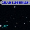 2SLAQ J103858.09+001414.3