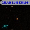 2SLAQ J141138.64-000142.5
