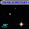2SLAQ J110125.67+001424.8