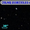 2SLAQ J110233.11+000618.0