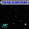 2SLAQ J110539.09+004612.5