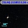 2SLAQ J110551.56+000410.1