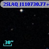 2SLAQ J110730.77+002514.6