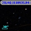 2SLAQ J110835.94-001440.8