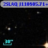 2SLAQ J110805.71+004356.5