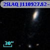 2SLAQ J110927.82-000625.1