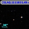 2SLAQ J111031.49+000630.8