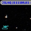 2SLAQ J111108.81-002509.6