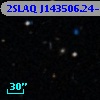 2SLAQ J143506.24-002411.4