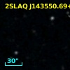 2SLAQ J143550.69+002219.6