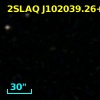 2SLAQ J102039.26+000648.9