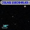 2SLAQ J102048.43-004312.9