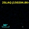2SLAQ J150204.86+003320.7