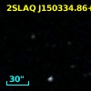 2SLAQ J150334.86+000852.3