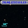 2SLAQ J232111.13-004351.0