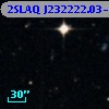 2SLAQ J232222.03-002142.6