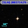 2SLAQ J003714.78-001642.9