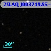 2SLAQ J003719.85-002925.1