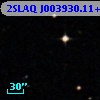 2SLAQ J003930.11+003432.0