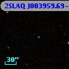 2SLAQ J003959.69-004437.3
