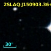 2SLAQ J150903.36+002940.7