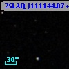 2SLAQ J111144.07+001705.4