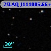 2SLAQ J111005.66+002810.5